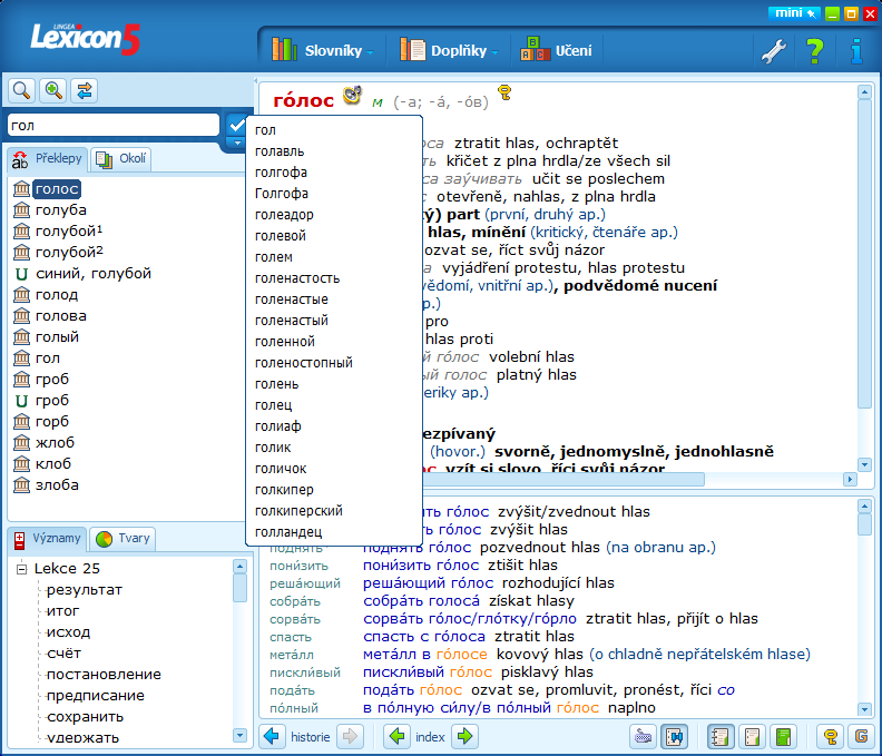 Lingea  lexicon rusky slovník Platinum