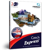 Czech EXPRESS+Czech-English Dictionary-výuka pro cizince na CD Langmaster