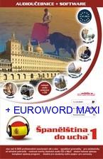 EDDICA španělština do ucha + EUROWORD MAXI španělština