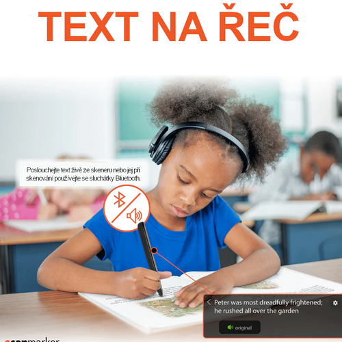 Digitální ruční skener ScanMarker Air pro rychlý přenos textu