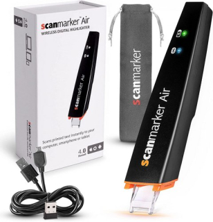 Digitální ruční skener ScanMarker Air pro rychlý přenos textu